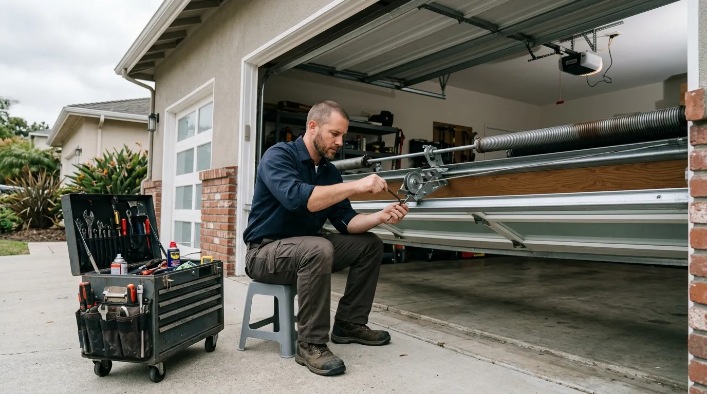 Garage Door Off Track? Here's What's Going On in Wheaton