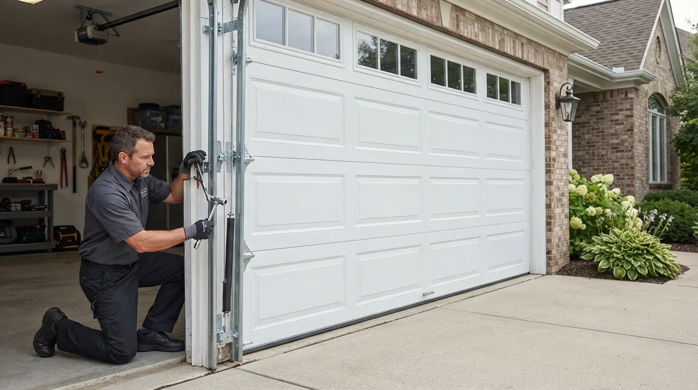 Garage Door Spring Repair for Elmhurst Homes in Wheaton