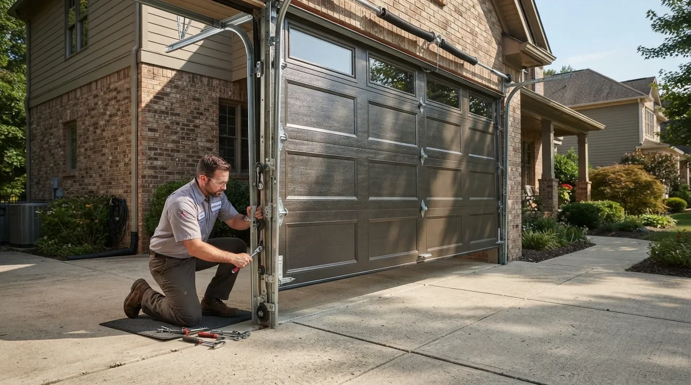 Roller Replacement for West Chicago's 1980s Garage Doors in Wheaton