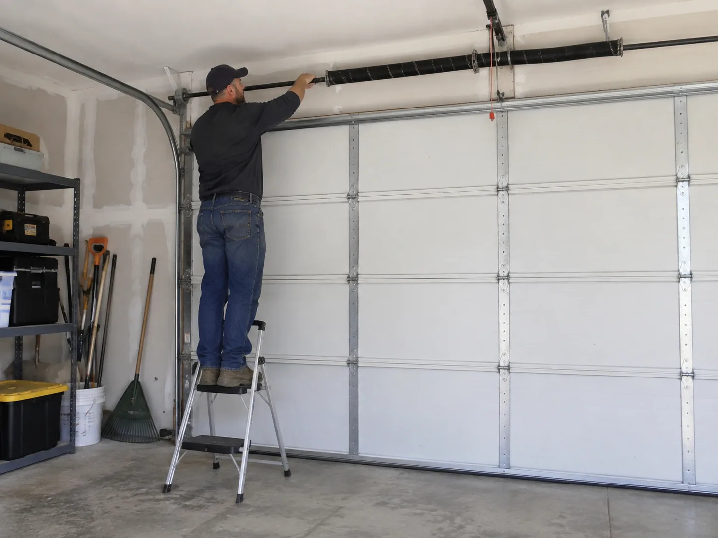 Spring Repair for Bartlett's 1990s Garage Doors in Wheaton